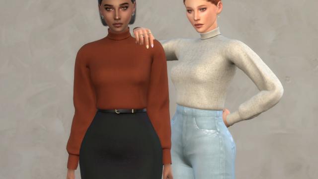 Astrid Top / Christopher067 для The Sims 4