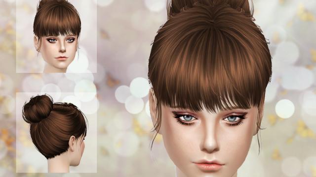 S-Club MK TS4 - Hair N3 для The Sims 4