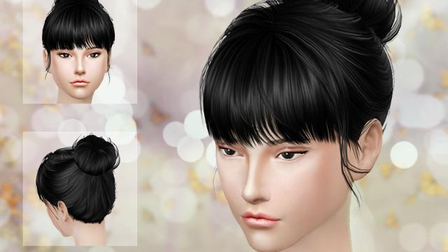 S-Club MK TS4 - Hair N3 для The Sims 4