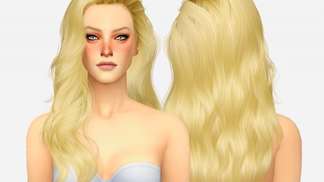 JAKEA - H007 - ETERNITY (Female Hair) для The Sims 4