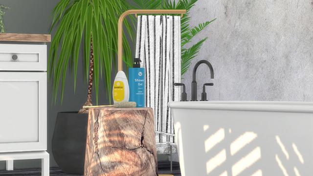 Erbium Bathroom Decorations - Декорації для ванної кімнати для The Sims 4