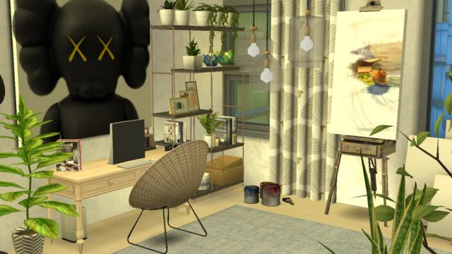 Kaws painting by Cam for The Sims 4