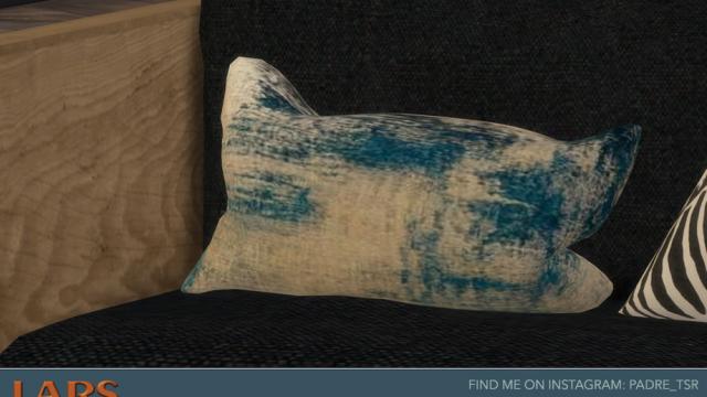 Lars Living Room - Loveseat Left Cushion для The Sims 4
