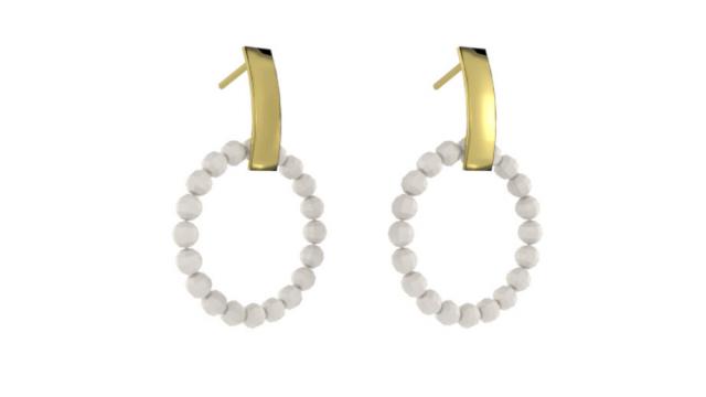 Chilled Earrings  Christopher067 for The Sims 4