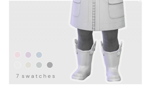 Toddler tRain Set 01 (Soft colors) for The Sims 4