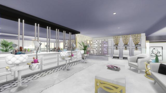 Bridal Boutique with Spa and Party Rental for The Sims 4