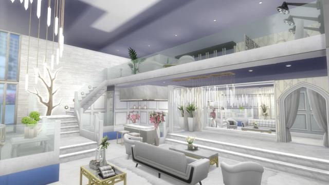 Bridal Boutique with Spa and Party Rental for The Sims 4