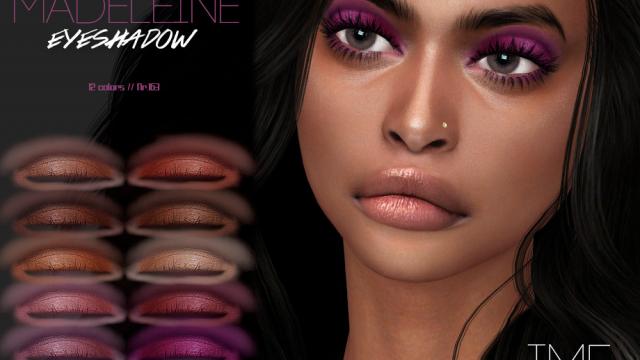 Тіні для очей IMF N163/IMF Madeleine Eyeshadow N.163 для The Sims 4