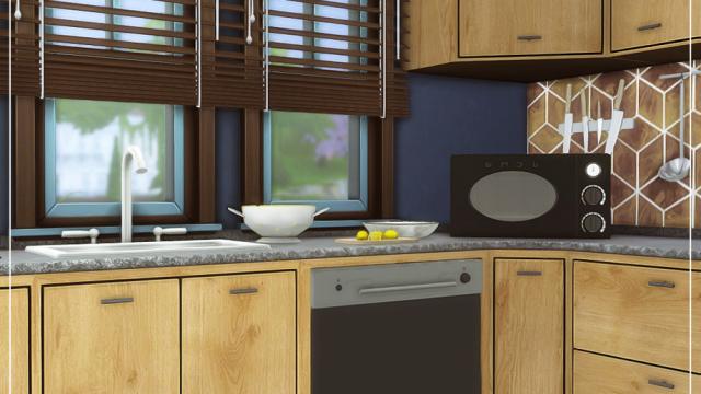 Florence Kitchen для The Sims 4