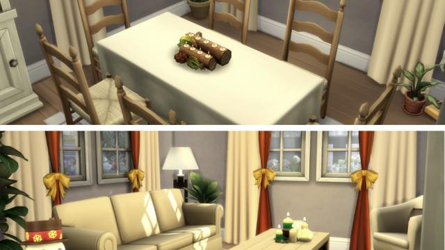 Swedish Winterfest Home for The Sims 4