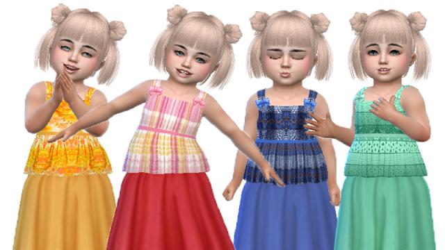 T55 toddler top 01 (Toddler stuff) для The Sims 4