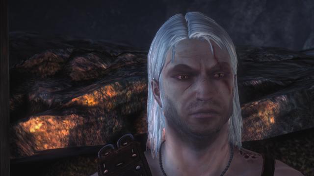 Witcher 1 Geralt face for witcher 2 для The Witcher 2