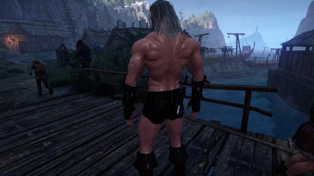 Стероїдний Геральт / Geralt on steroids для The Witcher 3