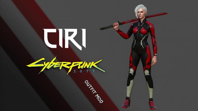 Одяг Нетраннера з Cyberpunk 2077 / Cyberpunk 2077 Netrunner Outfit. для The Witcher 3