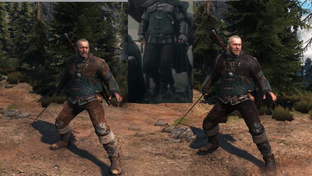 Реплейсер усіх відьмаків / Concept Witchers для The Witcher 3