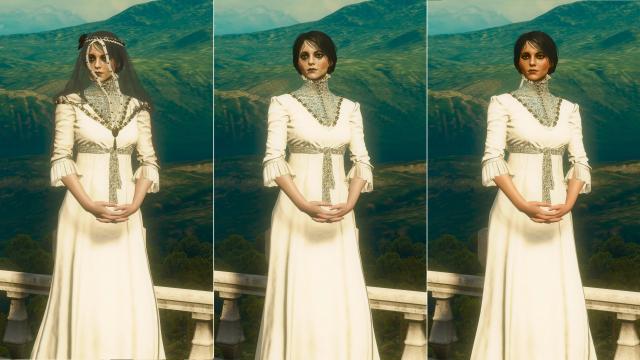 Ірис - леді у білому / Iris as the Lady in White для The Witcher 3