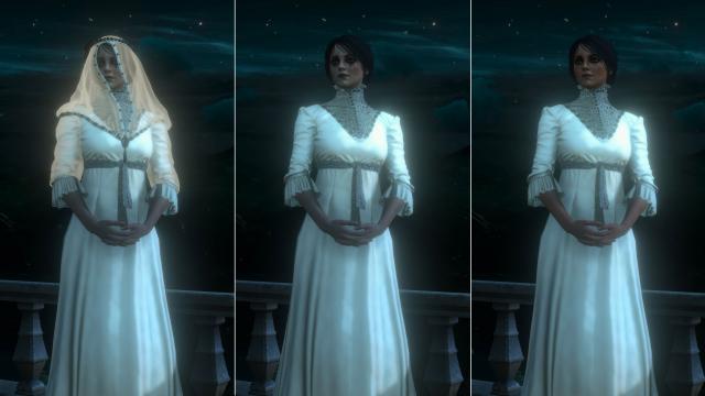 Ірис - леді у білому / Iris as the Lady in White для The Witcher 3