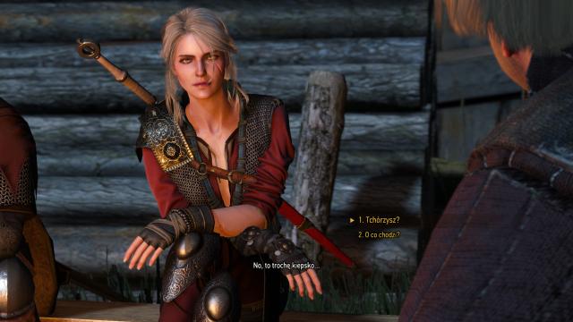 Переробка Цирі / Lore Friendly Ciri для The Witcher 3