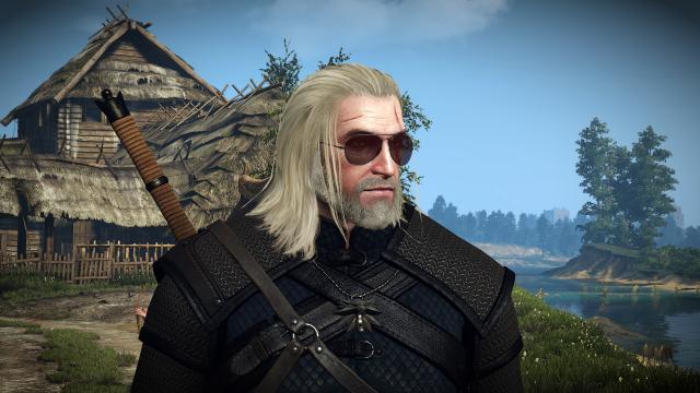 Катана черного единорога из Киберпанк 2077 / Cyberpunk 2077 Black Unicorn Katana для The Witcher 3