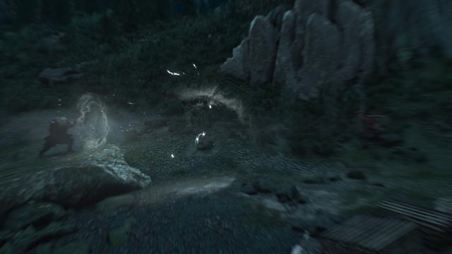 Новый эффект Аарда / The Aard для The Witcher 3