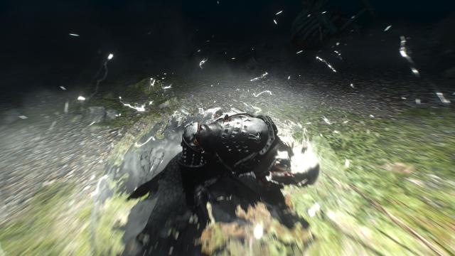 Новый эффект Аарда / The Aard для The Witcher 3