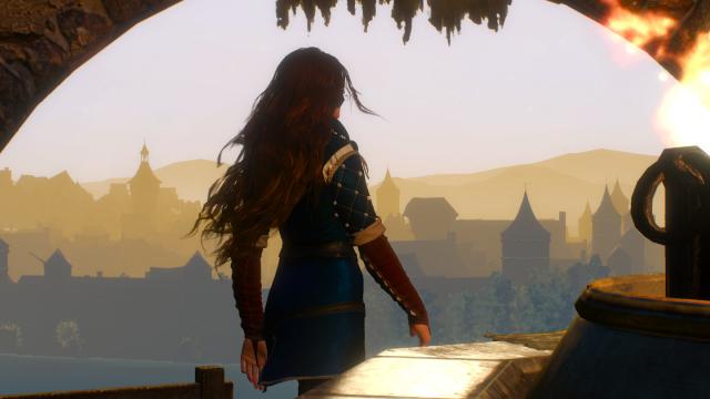Новая одежда Трисс / Lore-friendly casual outfit for Triss для The Witcher 3