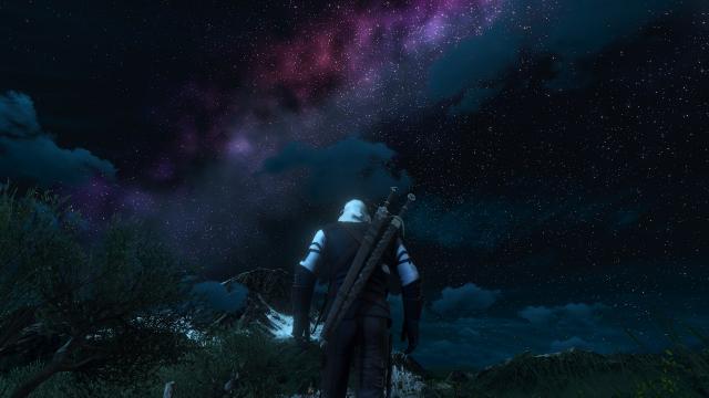 Stars on Night Sky for The Witcher 3