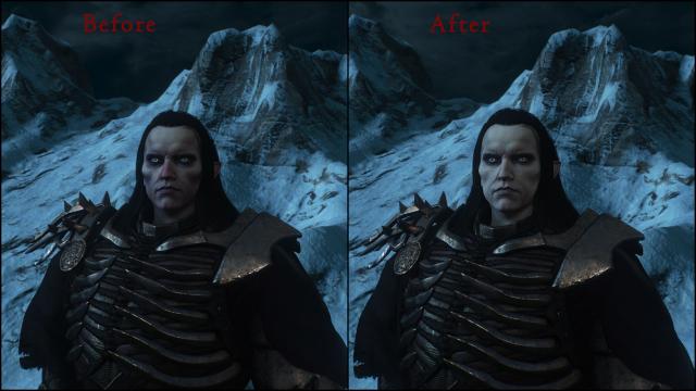 Ретекстур особи Ередина / Eredin Face Retexture для The Witcher 3