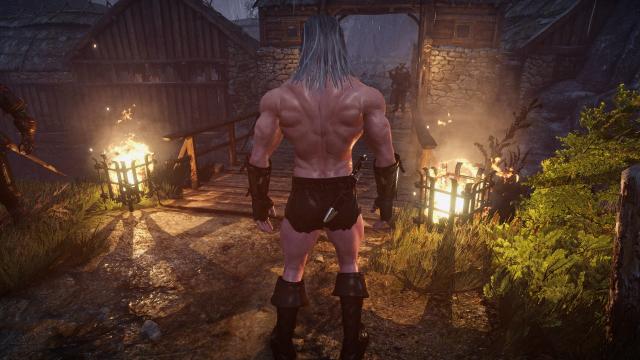 Стероидный Геральт / Geralt on steroids для The Witcher 3