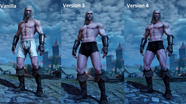 Стероидный Геральт / Geralt on steroids для The Witcher 3