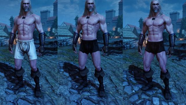 Стероидный Геральт / Geralt on steroids для The Witcher 3