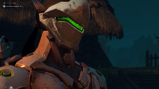 Киберсет / Genji of Rivia - Genji Armor and Swords for Geralt для The Witcher 3