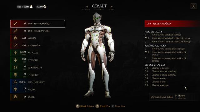Киберсет / Genji of Rivia - Genji Armor and Swords for Geralt для The Witcher 3