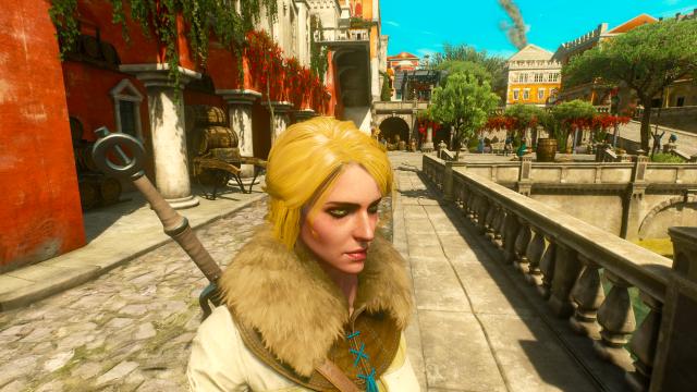 Ciri True Blonde - Блондинка Цирі для The Witcher 3