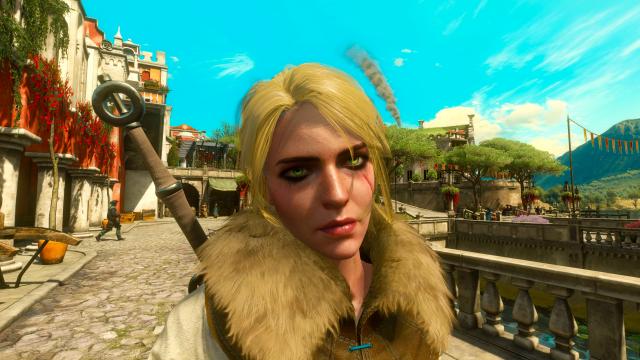 Ciri True Blonde - Блондинка Цирі для The Witcher 3