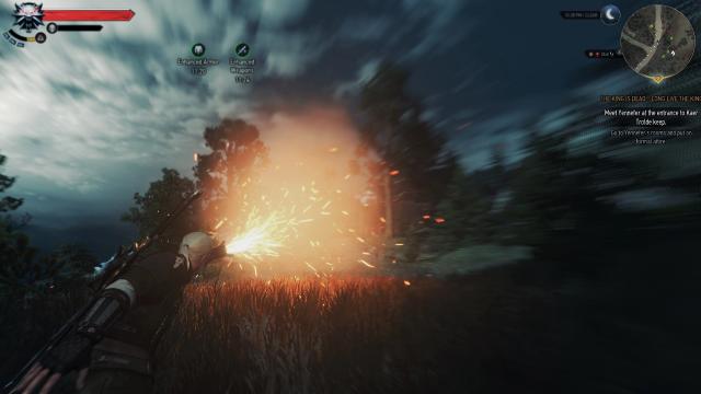 Improved Sign effects for The Witcher 3