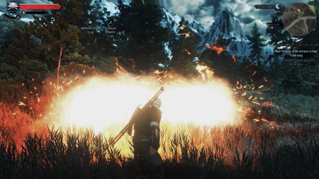 Improved Sign effects for The Witcher 3