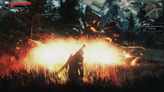 Improved Sign effects for The Witcher 3