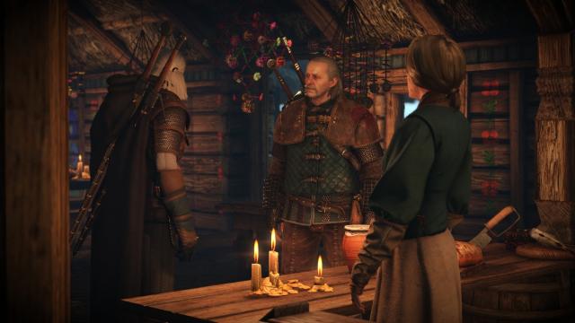 Плащ для Геральта / Geralt Cloak для The Witcher 3
