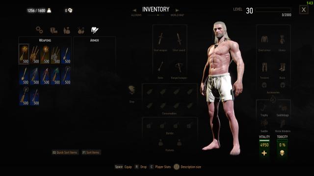 Стакаємо предмети / Stack Your Items для The Witcher 3