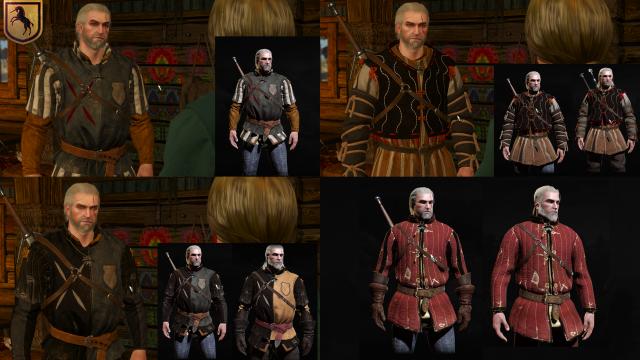 Ретекстур кількох сетів / Some common armor retexture