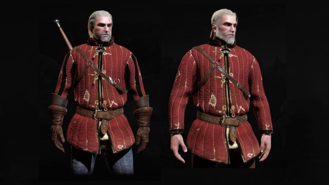 Ретекстур кількох сетів / Some common armor retexture для The Witcher 3