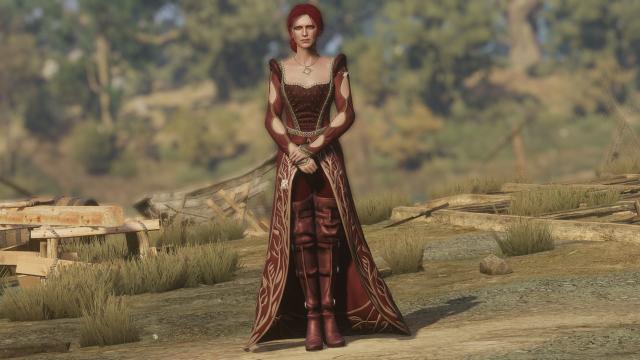 Elegant Triss - Royal Edition for The Witcher 3