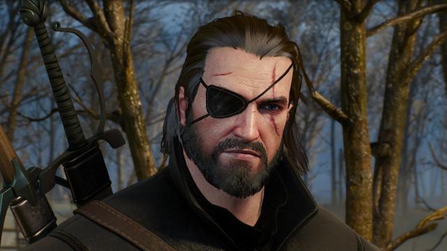 Очна пов'язка Снейка / Snake's eyepatch для The Witcher 3