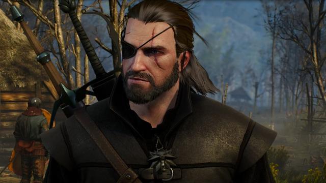 Очна пов'язка Снейка / Snake's eyepatch для The Witcher 3