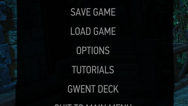 Швидке збереження з меню / Quick Save in Pause Menu