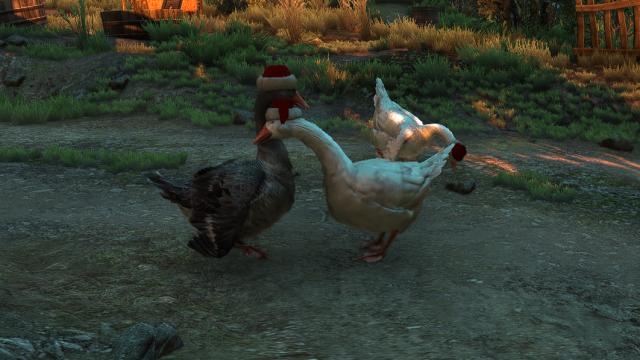 Новорічні гуси / Christmas Geese для The Witcher 3