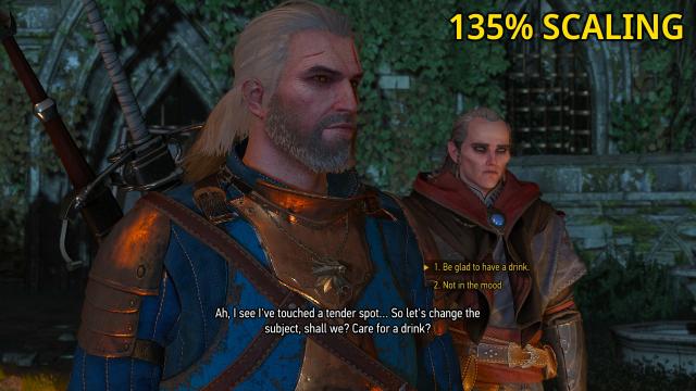 Увеличенные субтитры / Bigger Subtitles для The Witcher 3
