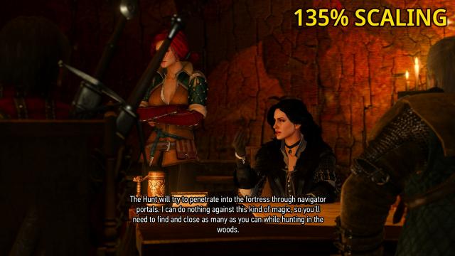 Увеличенные субтитры / Bigger Subtitles для The Witcher 3