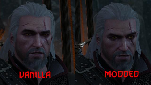 Lore Friendly Eyes для The Witcher 3